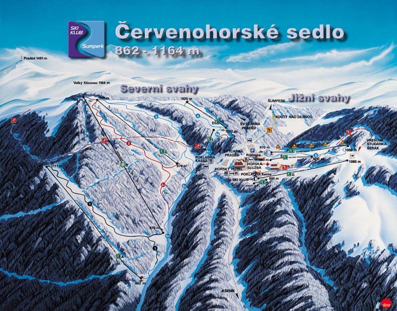Apartmany Loučná nad Desnou Екстериор снимка